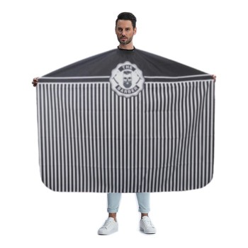 Пелерина без ръкав Academy BARBER GREY STRIPES