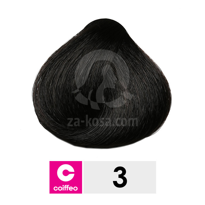 Coiffeo 3 - Тъмно кестеняво - 100 ml