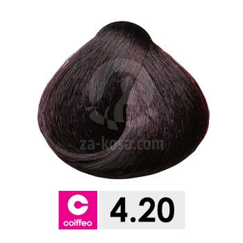Coiffeo 4.20 - Интензивно виолетово тъмно кафяво - 100 ml