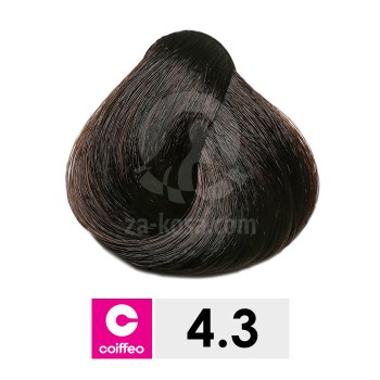 Coiffeo 4.3 - Златно тъмно кестеняво - 100 ml
