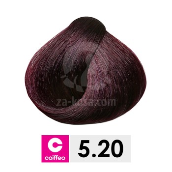 Coiffeo 5.20 - Интензивно воилетово светло кафяво - 100 ml