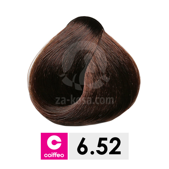 Coiffeo 6.52 - Преливащо махагонено тъмно русо - 100 ml