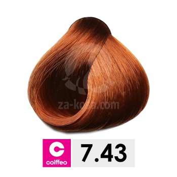 Coiffeo 7.43 - Златно медно русо - 100 ml