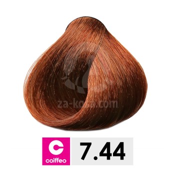 Coiffeo 7.44 - Интензивно медно русо - 100 ml