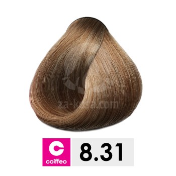 Coiffeo 8.31 - Златно пепелно светло русо - 100 ml