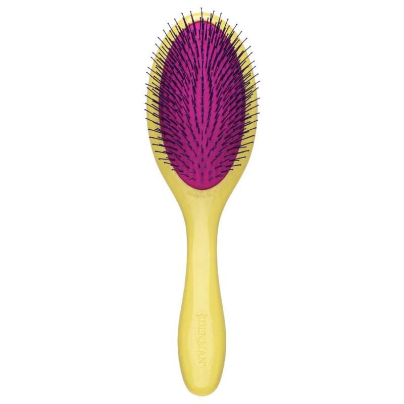 Четка за разресване Denman TANGLE TAMER GENTLE D93 Yellow