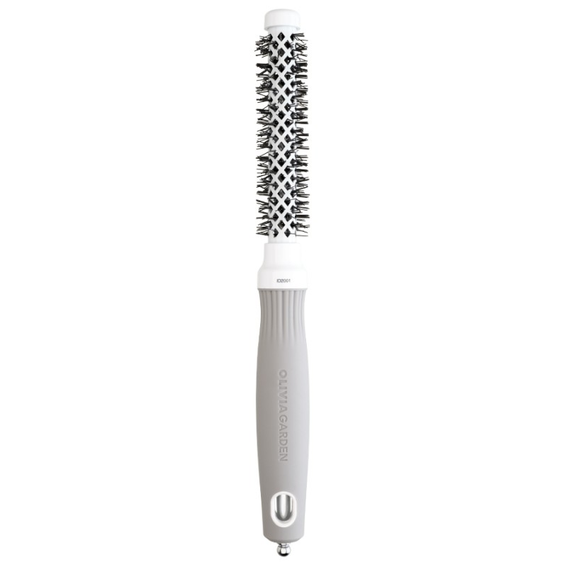 Четка за сешоар Olivia Garden EXPERT BLOWOUT SHINE White & Grey 15 мм