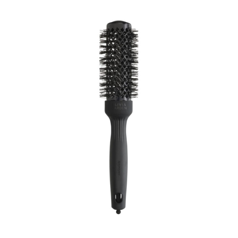 Четка за сешоар Olivia Garden EXPERT BLOWOUT SHINE Wavy Bristles Black Label 35mm