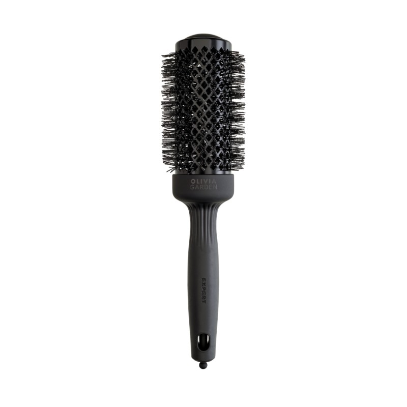 Четка за сешоар Olivia Garden EXPERT BLOWOUT SHINE Wavy Bristles Black Label 45mm