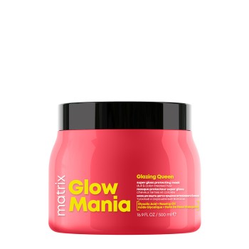 Glow Mania - Ламинираща маска за защита на цвета и блясък - 500 ml
