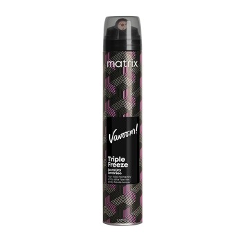 Vavoom Triple Freeze Extra Dry Hairspray - Лак за коса с екстремна фиксация - 300 ml