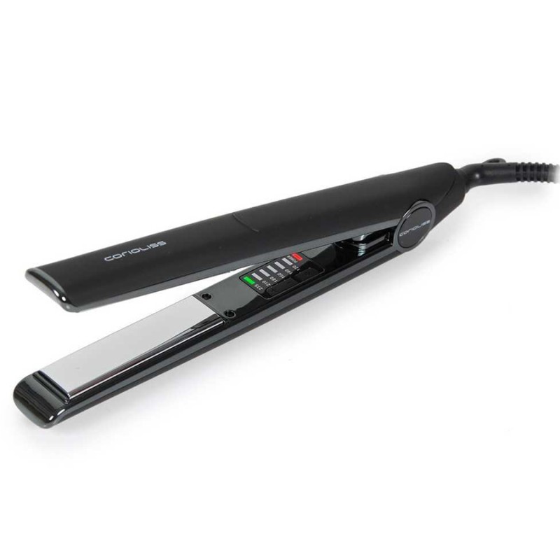 Професионална преса за коса Corioliss C1 Digital Black Chrome Soft Touch