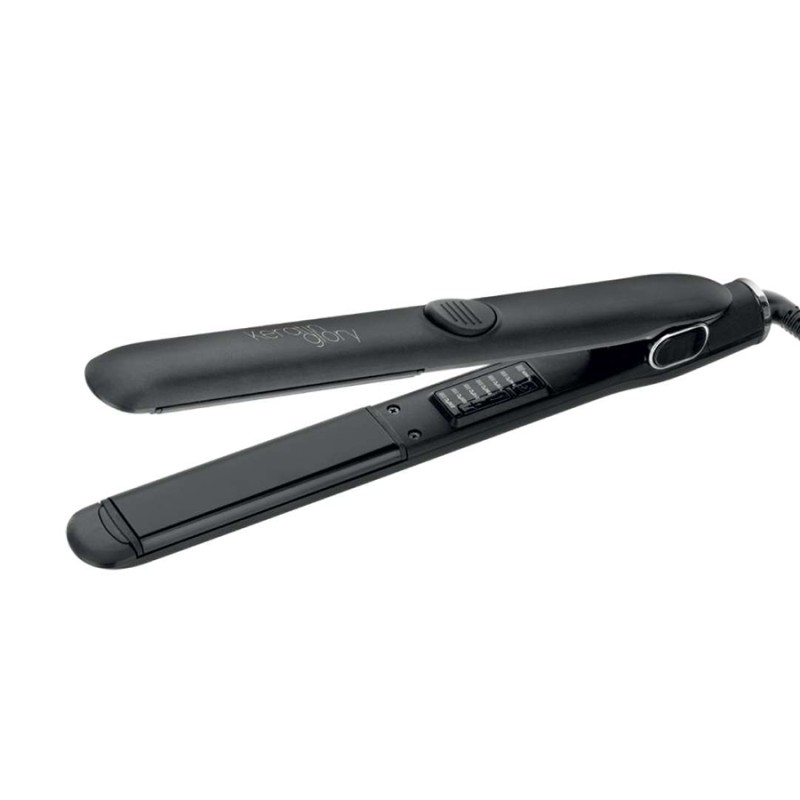 Професионална преса за коса GAMMA+ KERATIN GLORY BLACK