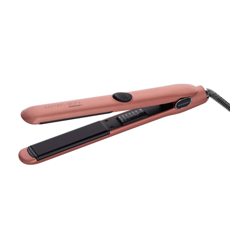Професионална преса за коса GAMMA+ KERATIN GLORY ROSE GOLD