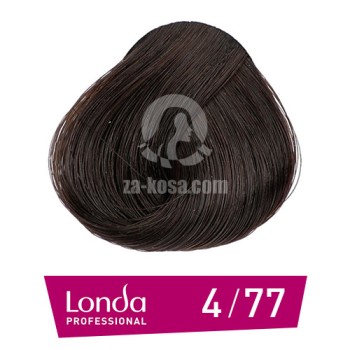 Londacolor 4/77 - Средно кестеняво интензивно кафяво - 60 ml