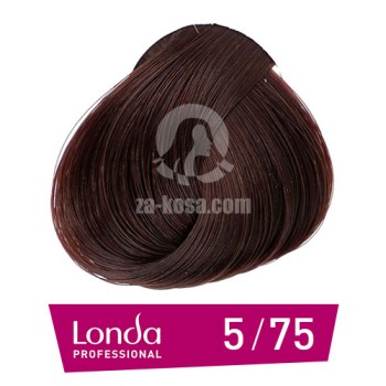 Londacolor 5/75 - Светло кестеняво кафяво червено - 60 ml
