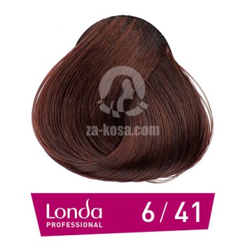 Londacolor 6/41 - Тъмно русо медно пепелно - 60 ml