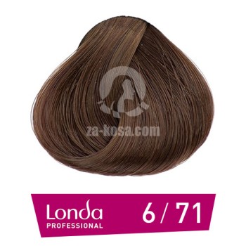Londacolor 6/71 - Тъмно русо кафяво пепелно - 60 ml