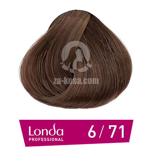 Londacolor 6/71 - Тъмно русо кафяво пепелно - 60 ml Londacolor 6/71 - Тъмно русо кафяво пепелно - 60 ml