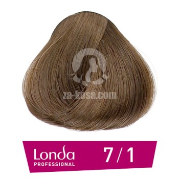 Londacolor 7/1 - Срено русо пепелно - 60 ml