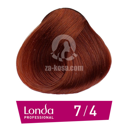 Londacolor 7/4 - Средно русо медно - 60 ml