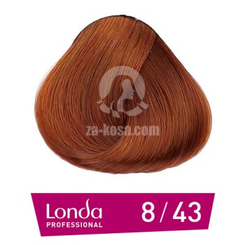 Londacolor 8/43 - Светло русо медно златно - 60 ml
