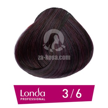 Londacolor 3/6 - Тъмно кестеняво виолетово - 60 ml