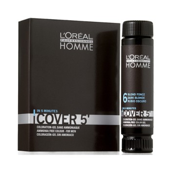 №6 - Тъмнорусо - L'oreal Cover 5' Професионална боя за коса за мъже - 50 ml