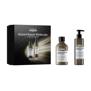 Absolut Repair Molecular - лимитирана подаръчна кутия Meteora с шампоан и серум с изплакване