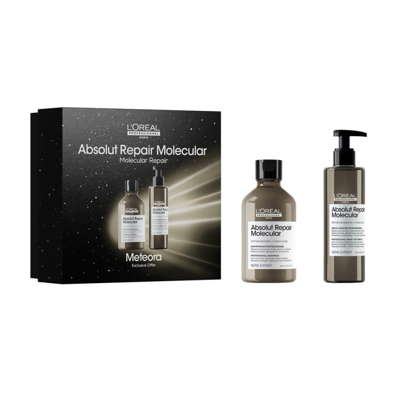 Absolut Repair Molecular - лимитирана подаръчна кутия Meteora с шампоан и серум с изплакване