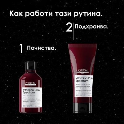 Vitamino Color Spectrum - лимитирана подаръчна кутия Meteora с шампоан и маска за боядисана коса
