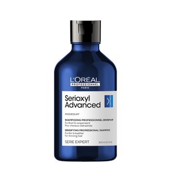 Serioxyl - Почистващ и уплътняващ шампоан при изтъняваща коса - 300ml