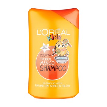 L'oreal Kids Tropical Mango - Детски шампоан без сълзи - 250 ml