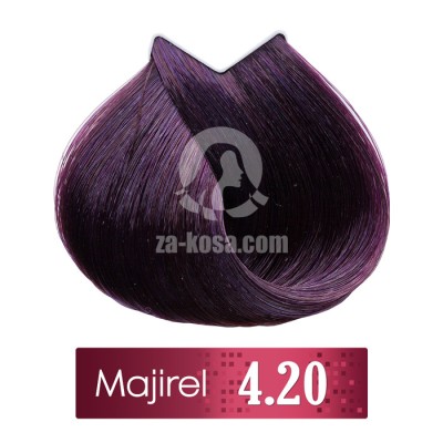 L'oreal Professionnel Majirouge 4.20 Средно кафяво интензивно виолетово - 50 ml