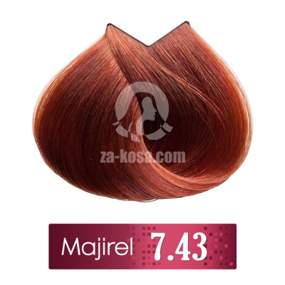 L'oreal Professionnel Majirel 7.43 Средно русо медно златисто - 50 ml