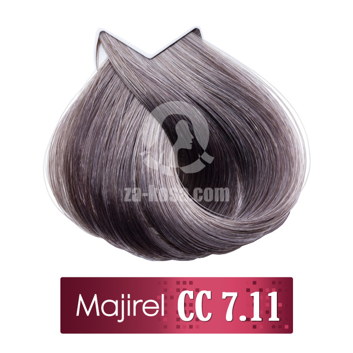 L'oreal Professionnel Majirel 7.11 CC - Средно русо наситено пепелно - 50 ml