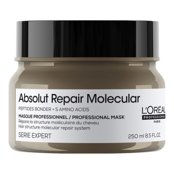 Absolut Repair Molecular - Маска с изплакване за увредена коса - 250 ml