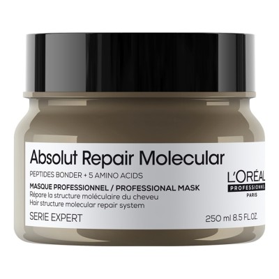 Absolut Repair Molecular - Маска с изплакване за увредена коса - 250 ml Absolut Repair Molecular - Маска с изплакване за увредена коса - 250 ml