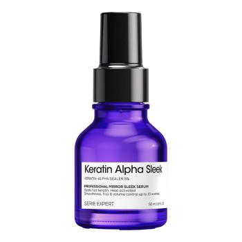Keratin Alpha Sleek - Изглаждащ серум за огледален блясък - 50 ml