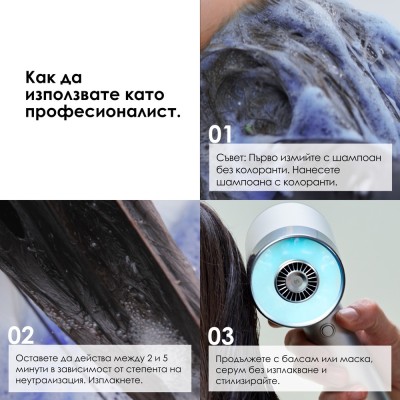 Vitamino Color Spectrum - Неутрализиращ шампоан за руса и изсветлена коса (Purple) - 300 ml Vitamino Color Spectrum - Неутрализиращ шампоан за руса и изсветлена коса (Purple) - 300 ml