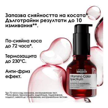 Vitamino Color Spectrum - Серум за блясък на боядисана коса - 50 ml Vitamino Color Spectrum - Серум за блясък на боядисана коса - 50 ml