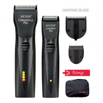 Комплект машинки за подстригване Moser ChromStyle Combo Diamond