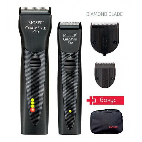 Комплект машинки за подстригване Moser ChromStyle Combo Diamond