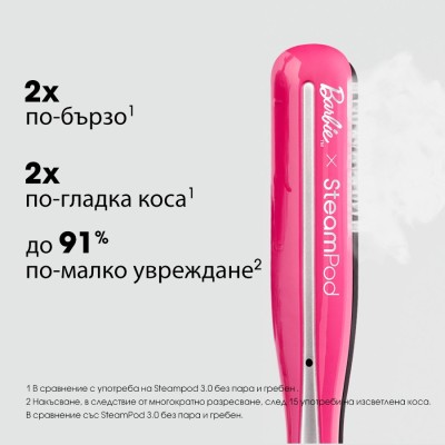 Лимитирана преса с пара Loreal Professionnel Barbie x SteamPod 3.0
