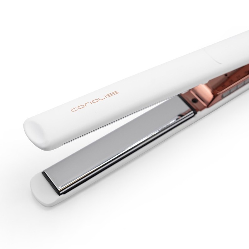 Преса за коса Corioliss C3 White Soft Touch Copper