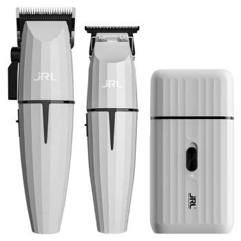 Комплект машинки за подстригване JRL Ghost White и самобръсначка, акумулаторни