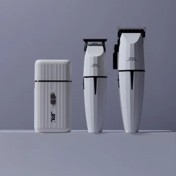 Комплект машинки за подстригване JRL Ghost White и самобръсначка, акумулаторни
