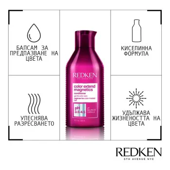 Балсам за боядисана коса Redken Color Extend Magnetics Балсам за боядисана коса Redken Color Extend Magnetics