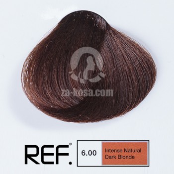 REF Colour 6.00 - Интензивно натурално тъмно русо - 100 ml