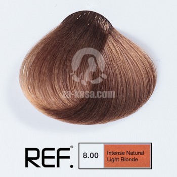 REF Colour 8.00 - Интензивно натурално светло русо - 100 ml